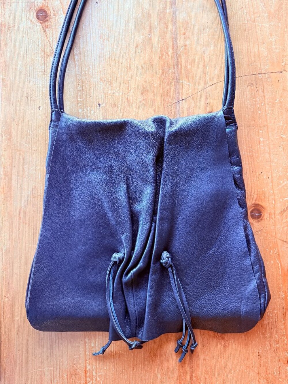 Hobo leather bag